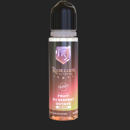Rebellion  eliquide -   Fruit Du Serpent Goyave  50ML - Up to 70ml- Origine France Garantie