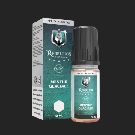 Rebellion Menthe Glaciale  Sel  Nicotine 10ML -  Origine France Garantie