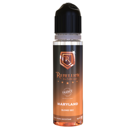 Rebellion  eliquide -Maryland 50ML - Up to 70ml- Origine France Garantie