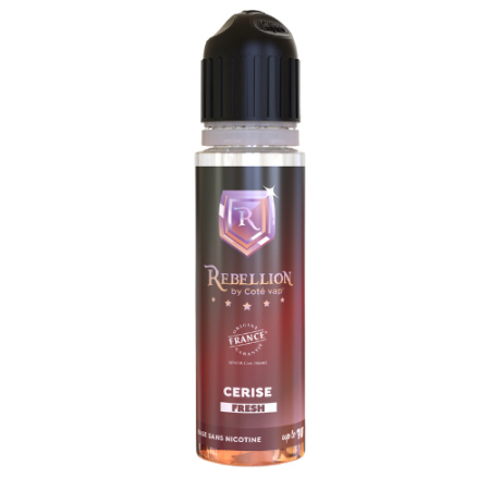 Rebellion  eliquide - Cerise Fresh 50ML - Up to 70ml- Origine France Garantie
