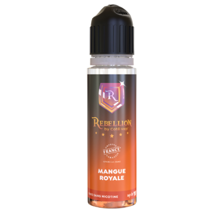 Rebellion  eliquide - Mangue Royale 50ML - Up to 70ml- Origine France Garantie
