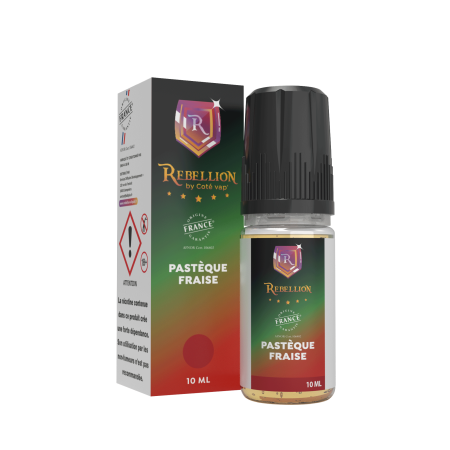 Rebellion  eliquide - Pastèque Fraise 50ML - Up to 70ml- Origine France Garantie