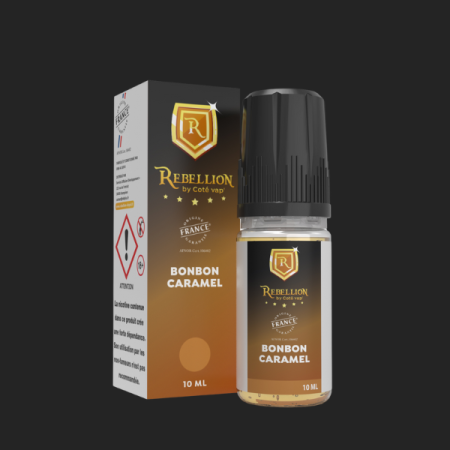 Rebellion  eliquide - Bonbon Caramel  10 ml - Origine France Garantie