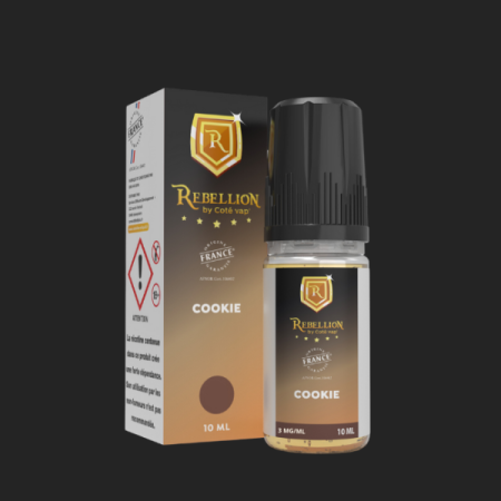 Rebellion  eliquide - Cookie   10 ml - Origine France Garantie