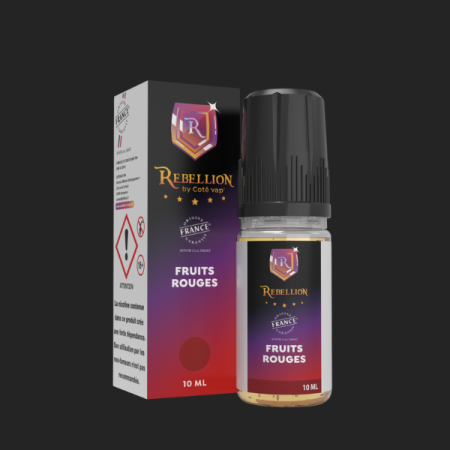 Rebellion  eliquide -Fruit Rouges 10 ml - Origine France Garantie